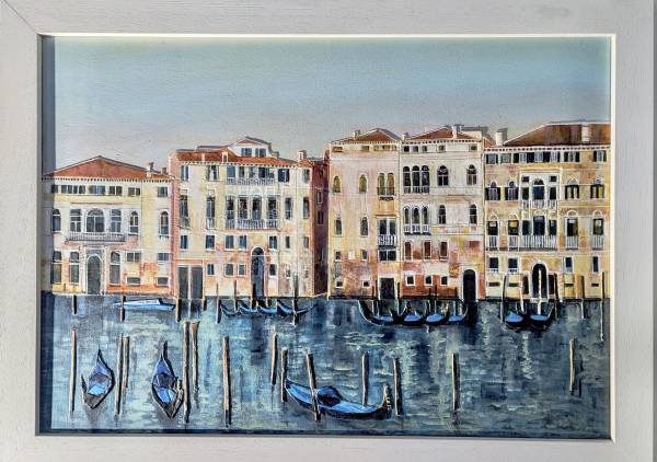 - Mixed Media on Canvas, Painting by Julie Adlard, measuring 40 x 58 cm (H x W) framed at 49 x 66 cm £895